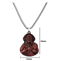 AFH Relogious Jesus Christ Holy Cross Christian Copper Locket with Snake Chain Pendant For Men,Women-thumb1