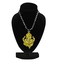 AFH Lord Ganesh gold plated pendent with Stainless Steel Chain for men, women-thumb2