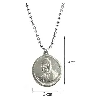 AFH Babasaheb Ambedkar Jay Bhim Locket With Stainless Steel Chain Pendant-thumb2