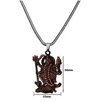 AFH Goddess Kali/Maa Kali/Mahakali Copper Snake Chain Pendant for Men and Women-thumb1