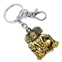 AFH Lord Panchamukhi Hanuman Bronze Labster Charm Keychain for Men and Women-thumb1