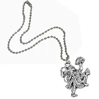 AFH Lord Flying Hanuman Locket with Stainless Steel Chain Pendent for men, women-thumb1