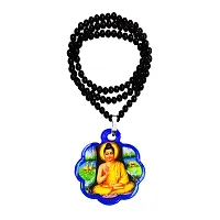 Babasaheb Ambedkar Black Bhim Mala Pendant Necklace Chain For Men And Women-thumb1