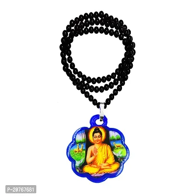 Babasaheb Ambedkar Black Bhim Mala Pendant Necklace Chain For Men And Women-thumb2