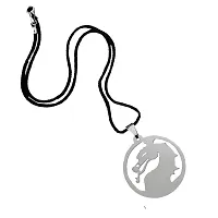 AFH World of Warcraft Dragon Silver Stainless Steel Cord Chain Pendant For Men And Women-thumb1