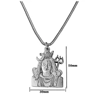 AFH Lord Shiva Bholenath locket with Snake Chain Pendant For Men,Women-thumb1
