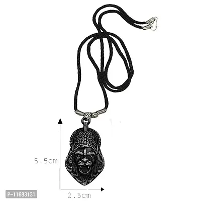 AFH Sri Varaha Lakshmi Narasimha Religious Grey Locket With Cotton Dori Chain for Men, Women-thumb2