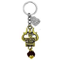 Stylish Charm Silver Key Chain-thumb1