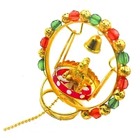 AFH Brass Bal Krishna Jhula, Swing Palana Laddu Gopal for Puja- Standard-thumb1