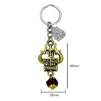 Stylish Charm Silver Key Chain-thumb2