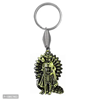 Lord Kartikeya Gifting Bronze Metal keychain for Men and Women