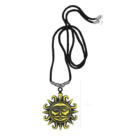 Religious Mosque Shape KGN Allah with Cord Chain Pendant For Men,Women