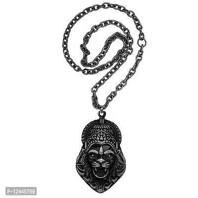 Lord Narasimha Great Protector Grey Religious D&eacute;cor Car Hanging Ornament