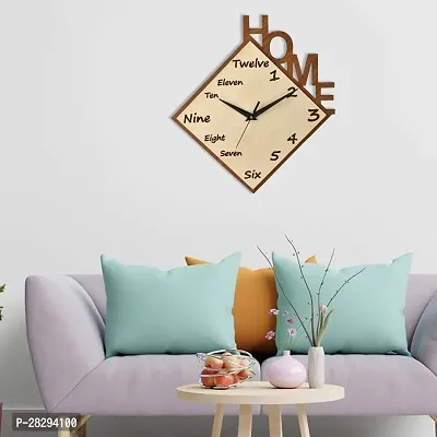 Designer Wooden Wall Clock-thumb3