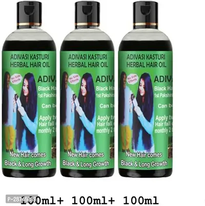 Adivasi Hair Growth Oil 300ml. Kasturi-tp Hair Oil 300 ml