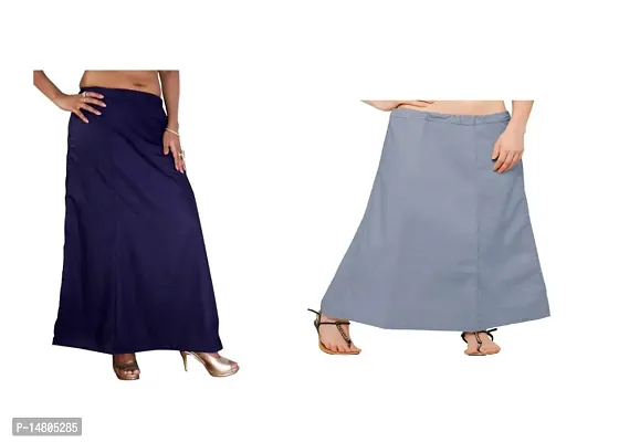 Reliable Cotton Solid Patticoat For Women Pack Of 2-thumb0