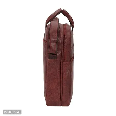 Elegant Brown Leather Office Bag-thumb5