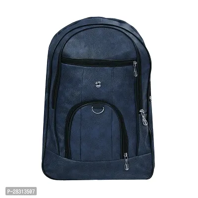 Elegant Blue Leather Office Bag-thumb2