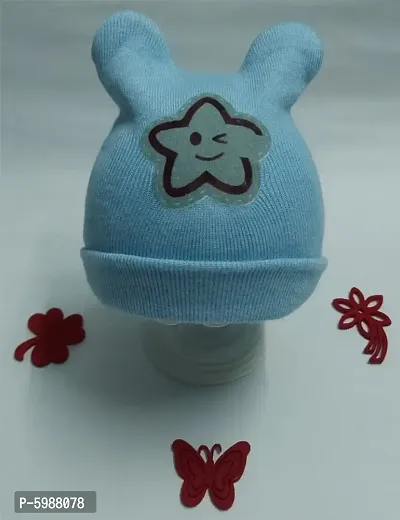 Cute Woolen Winter Caps For Kids-thumb0