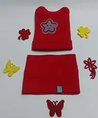 Cute Woolen Winter Caps For Kids-thumb1