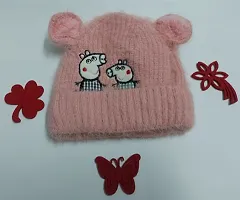 Cute Woolen Winter Caps For Kids-thumb1