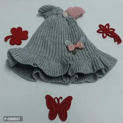 Stylish Woolen Winter Caps For Kids-thumb2