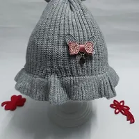 Stylish Woolen Winter Caps For Kids-thumb2