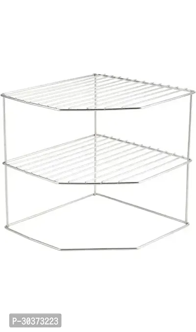 Stainless Steel 2 Level Kitchen Storage Rack