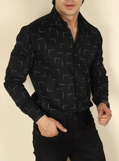 Stylish Blend Casual Shirts For Men