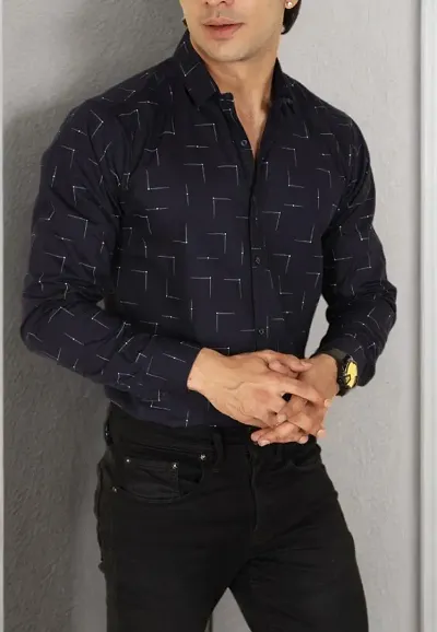 Stylish Blend Casual Shirts For Men