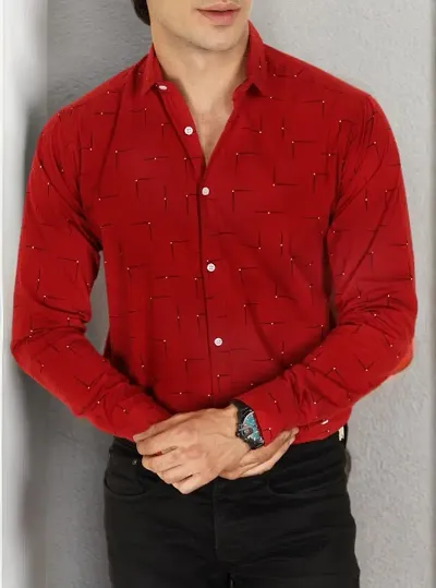 Stylish Blend Casual Shirts For Men