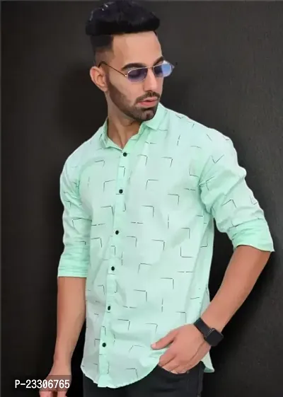 New Trendy Line Print Shirt