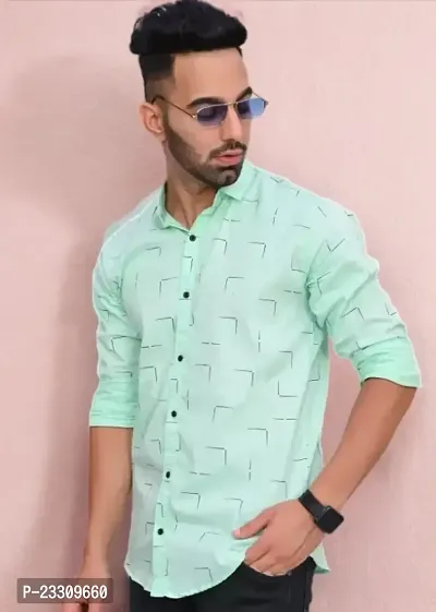 New Trendy Line Print Shirt