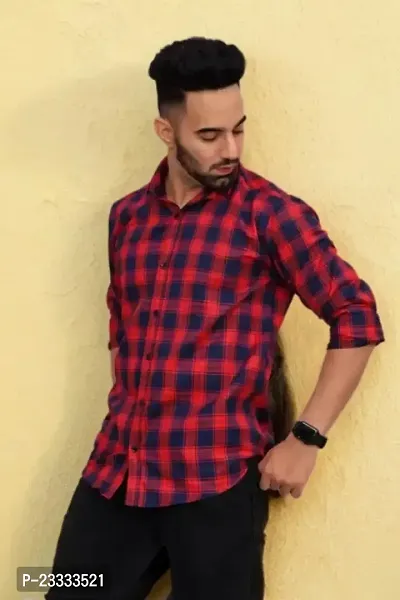 New Trendy Checks Print Shirt