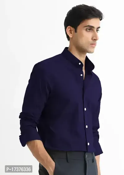 New Plain Cotton Shirts For Mens With Classic Design And Formal-thumb3