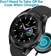 EATERA Soft TPU Slim Plated Case Compatible for Samsung Galaxy Watch 4 42mm Cover, Protector Bumper Shock-Proof Protective Shell for Galaxy Watch4 42mm-Crystal Clear-thumb3