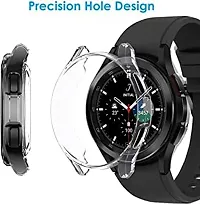 EATERA Soft TPU Slim Plated Case Compatible for Samsung Galaxy Watch 4 42mm Cover, Protector Bumper Shock-Proof Protective Shell for Galaxy Watch4 42mm-Crystal Clear-thumb4