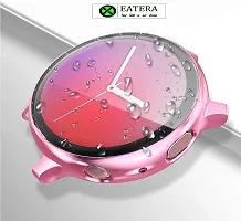 EATERA Screen Protector Case for Samsung Galaxy Active 2 44mm, All-Around TPU Anti-Scratch Flexible Case Soft Protective Bumper Cover for Samsung Galaxy Watch Active 2 44mm-Rose Pink-thumb3