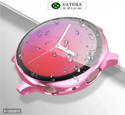 EATERA Screen Protector Case for Samsung Galaxy Active 2 44mm, All-Around TPU Anti-Scratch Flexible Case Soft Protective Bumper Cover for Samsung Galaxy Watch Active 2 44mm-Rose Pink-thumb4