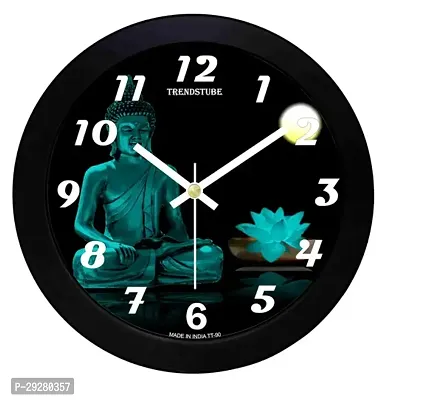 Designer Black Plastic Analog Wall Clock