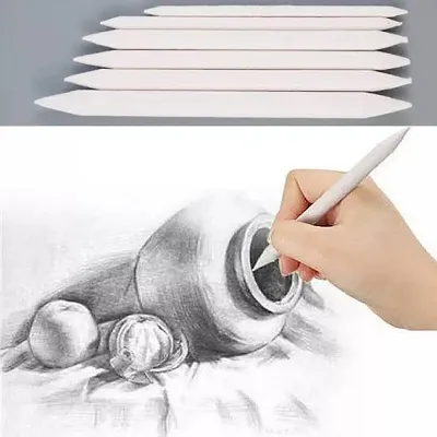 6 PCS Blending Stumps and Tortillions, Sketch Drawing Tools, Paper Art  Blenders for Student Sketch Drawing