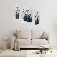 Set Of 3 Scenery 3D Framed Wall Paintings 45X30 Cm-thumb2