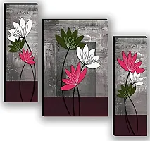 Set Of 3 Scenery 3D Framed Wall Paintings 45X30 Cm-thumb1