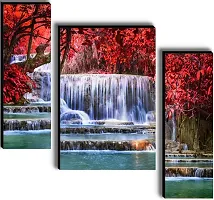 Set Of 3 Scenery 3D Framed Wall Paintings 45X30 Cm-thumb2