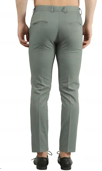 Buy Men's Fine Mint Green Linen Pant Online | SNITCH