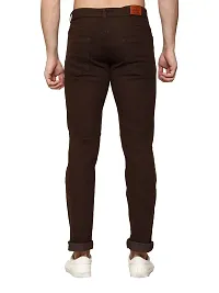 JB JUST BLACK Men's Cotton Regular Fit Jeans Coffee-thumb1