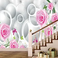 Beautiful Color Printed Wallpaper Sticker for Home Decor, 41 X 244cm-thumb1