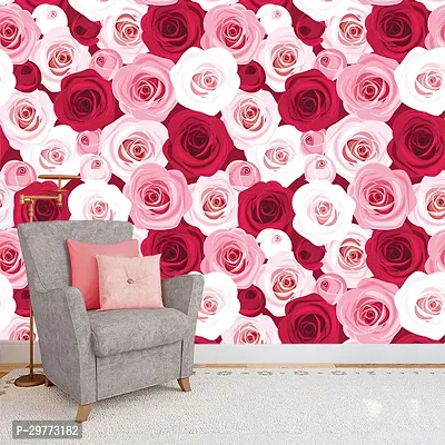 Beautiful Color Printed Wallpaper Sticker for Home Decor, 41 X 244cm-thumb0