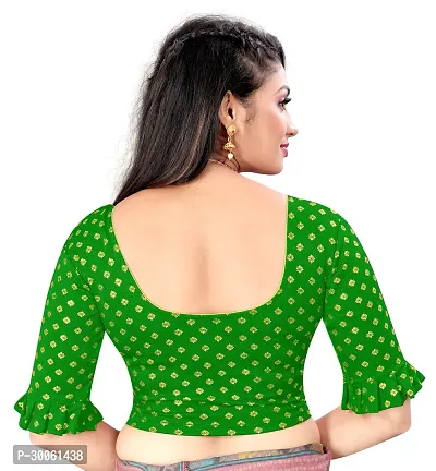 Stylish Polyester Stitched Blouse For Women-thumb3