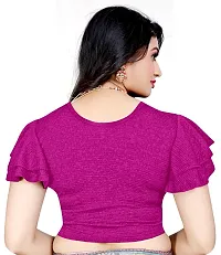 Glamorous Cotton Lycra Stretchable Blouses-thumb1